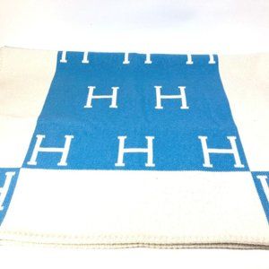 HERMES Plaid Avalon interior throw blanket